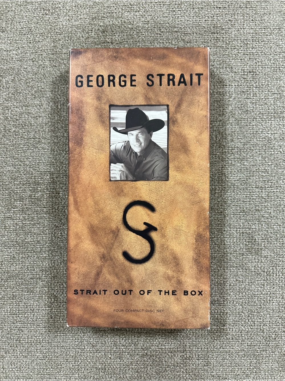 George Strait Strait Out of the Box 4-CD Box Set Country Music